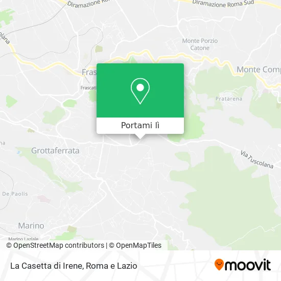 Mappa La Casetta di Irene