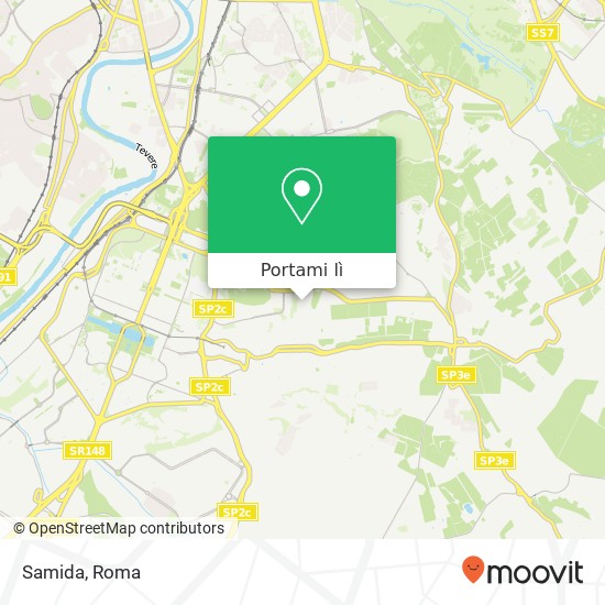 Mappa Samida, Via Alessio Baldovinetti, 78 00142 Roma