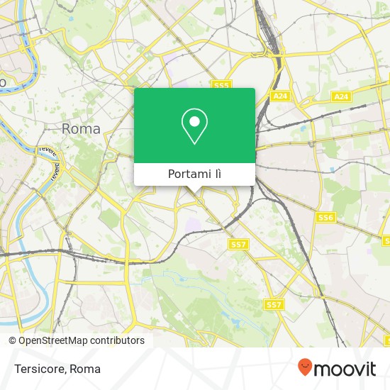 Mappa Tersicore, Via Appia Nuova 00182 Roma