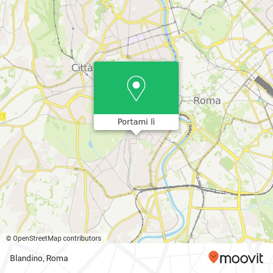 Mappa Blandino, Via Giacinto Carini, 28 00152 Roma