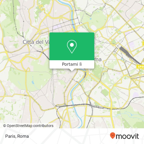 Mappa Paris, Piazza di San Calisto, 7 00153 Roma