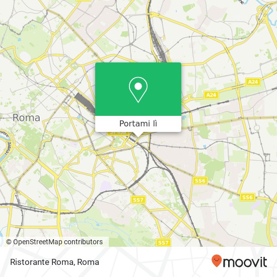 Mappa Ristorante Roma, Piazza del Pigneto 00176 Roma