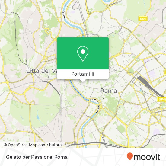 Mappa Gelato per Passione, Via di Parione, 27 00186 Roma