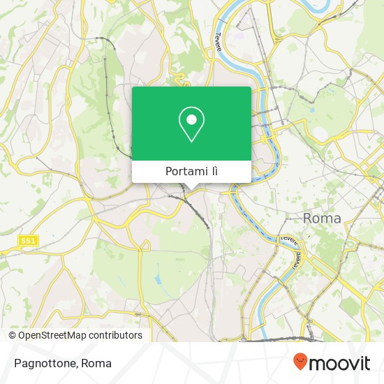 Mappa Pagnottone, Via Aurelia 00165 Roma Italia
