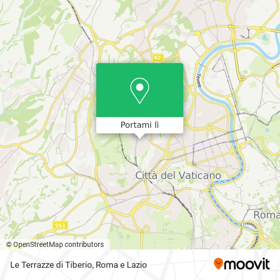 Mappa Le Terrazze di Tiberio