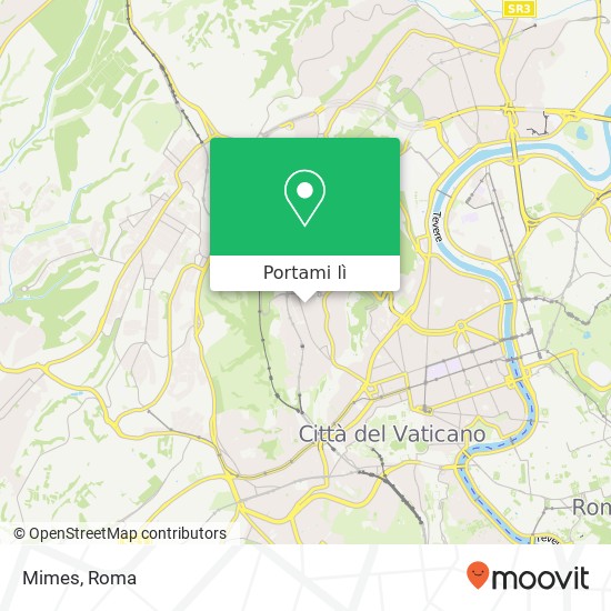 Mappa Mimes, Via Andrea Baldi, 9 00136 Roma