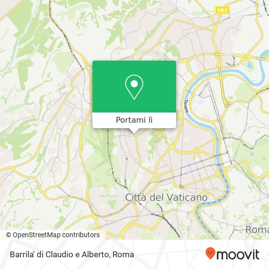 Mappa Barrila' di Claudio e Alberto, Piazza della Balduina, 6 00136 Roma