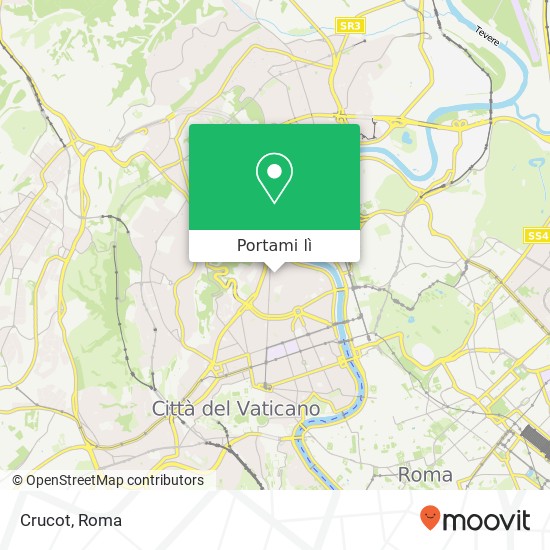 Mappa Crucot, Via Monte Pertica, 41 00195 Roma