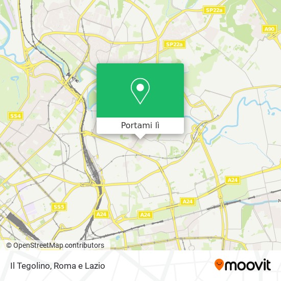Mappa Il Tegolino
