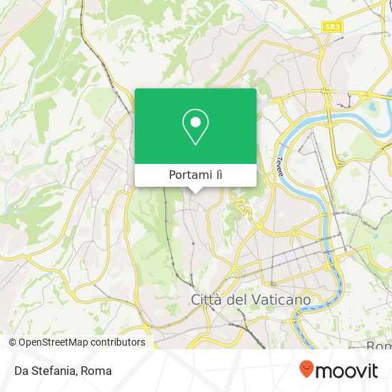 Mappa Da Stefania, Via Giorgio Morpurgo, 29 00136 Roma