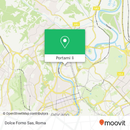 Mappa Dolce Forno Sas, Piazza Antonio Mancini 00196 Roma