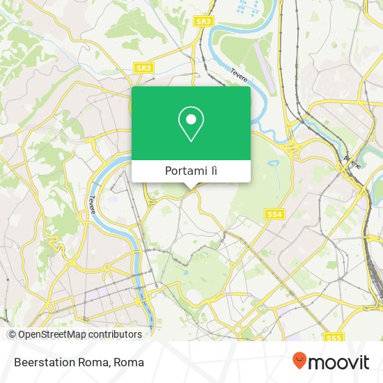 Mappa Beerstation Roma