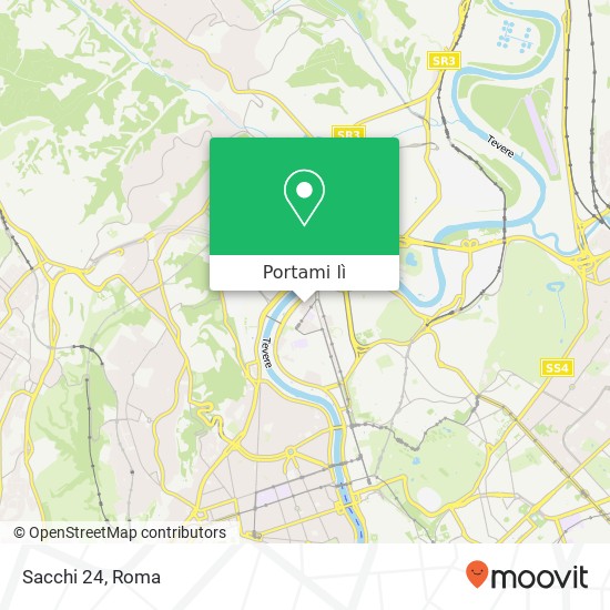 Mappa Sacchi 24, Via Andrea Sacchi, 24 00196 Roma
