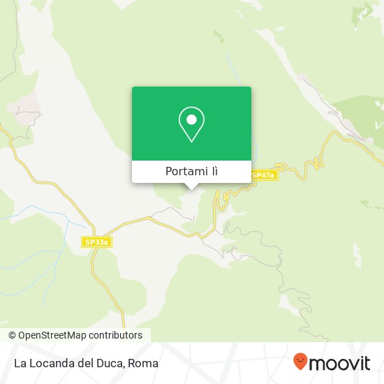 Mappa La Locanda del Duca, Piazza San Sebastiano, 8 00020 Cerreto Laziale