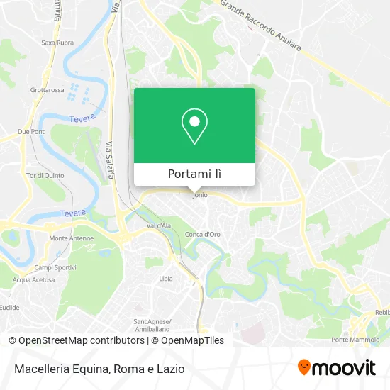 Mappa Macelleria Equina