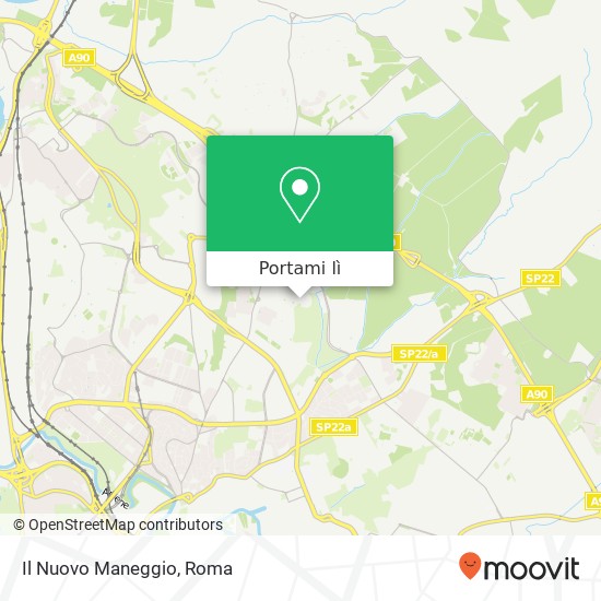 Mappa Il Nuovo Maneggio, Via Robert Musil 00137 Roma