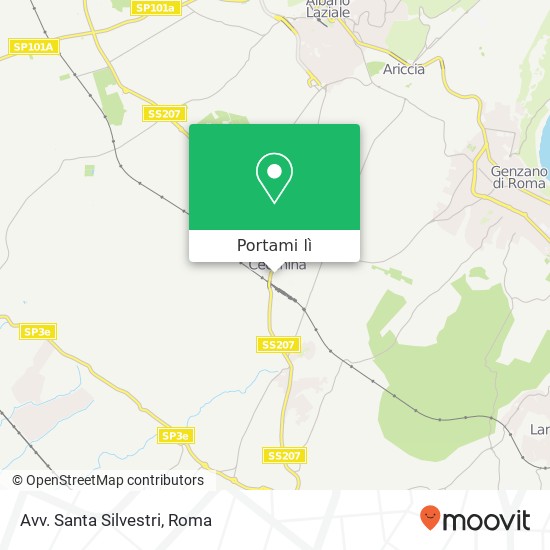 Mappa Avv. Santa Silvestri