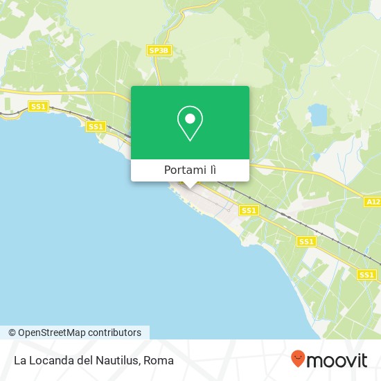 Mappa La Locanda del Nautilus, Via Giunone Lucina, 78 00058 Santa Marinella