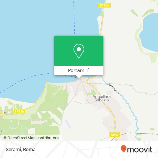 Mappa Serami, Via del Trivio, 4 00061 Anguillara Sabazia