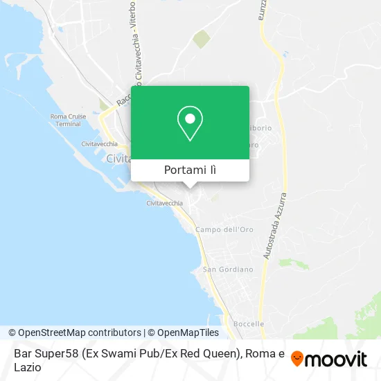 Mappa Bar Super58 (Ex Swami Pub / Ex Red Queen)