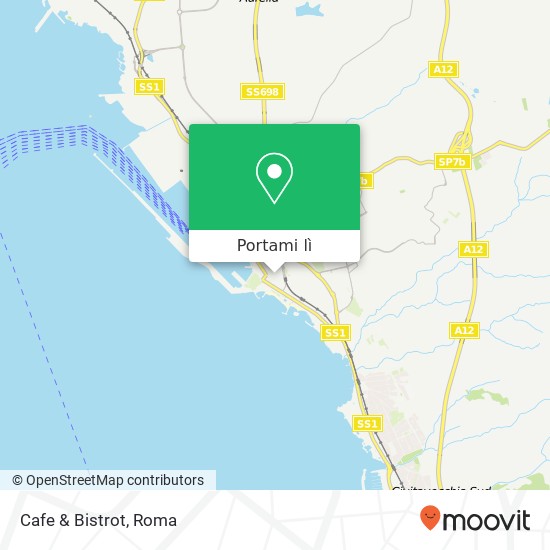 Mappa Cafe & Bistrot, Via della Concia 00053 Civitavecchia