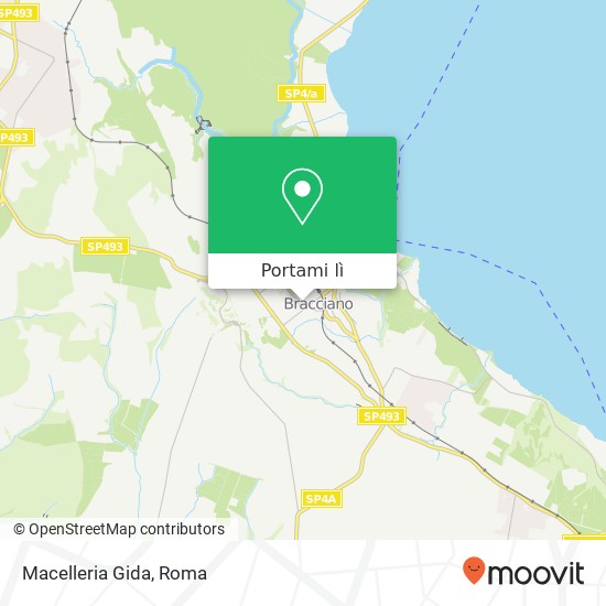 Mappa Macelleria Gida, Via Carlo Marchi, 19 00062 Bracciano