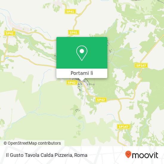 Mappa Il Gusto Tavola Calda Pizzeria, Viale 5 Novembre, 7 01010 Barbarano Romano