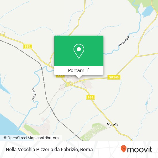 Mappa Nella Vecchia Pizzeria da Fabrizio, Piazzale Tarquinia 01014 Montalto di Castro