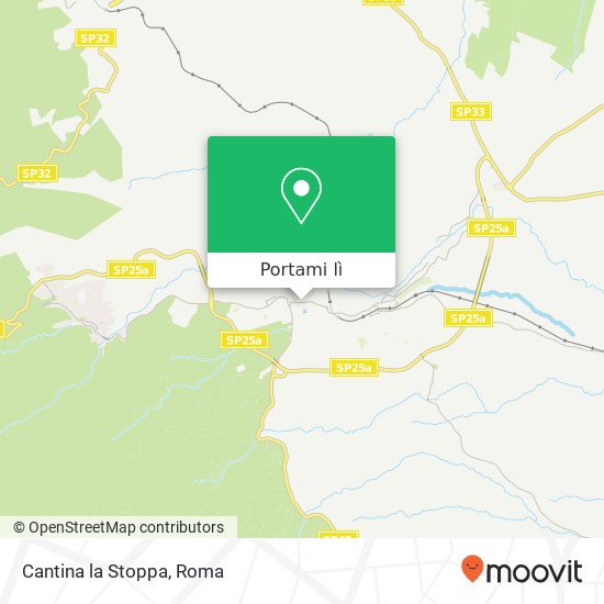 Mappa Cantina la Stoppa, Via Don Giovanni Minzoni 01030 Vallerano