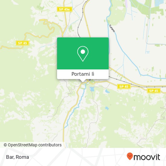 Mappa Bar, SP46 02043 Contigliano