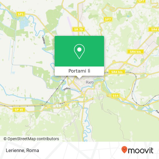 Mappa Lerienne, Via Cintia, 34 02100 Rieti