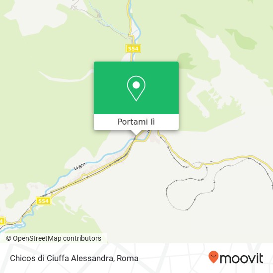 Mappa Chicos di Ciuffa Alessandra, Piazza Guglielmo Marconi 02013 Antrodoco