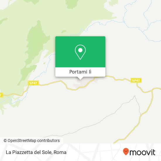 Mappa La Piazzetta del Sole, Via XX Settembre 01010 Farnese
