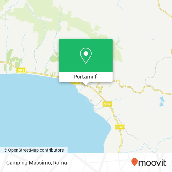 Mappa Camping Massimo, Via Cassia Nord 01023 Bolsena