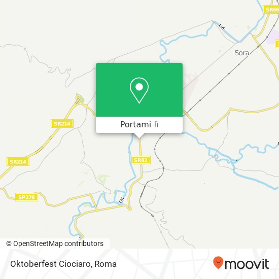 Mappa Oktoberfest Ciociaro