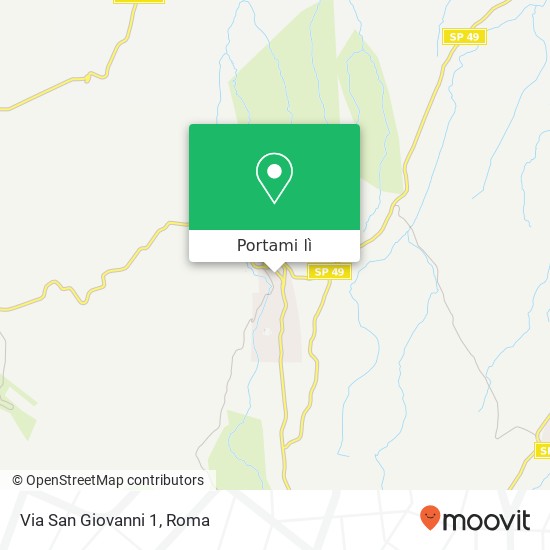 Mappa Via San Giovanni 1