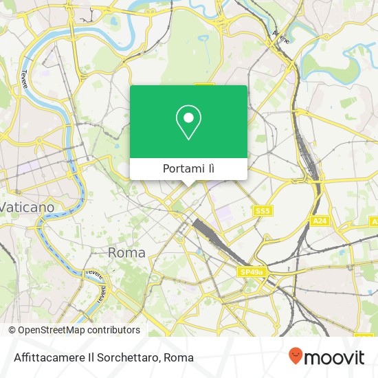 Mappa Affittacamere Il Sorchettaro