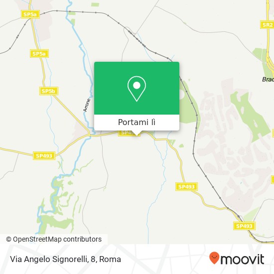 Mappa Via Angelo Signorelli, 8