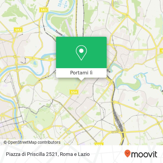 Mappa Piazza di Priscilla 2521
