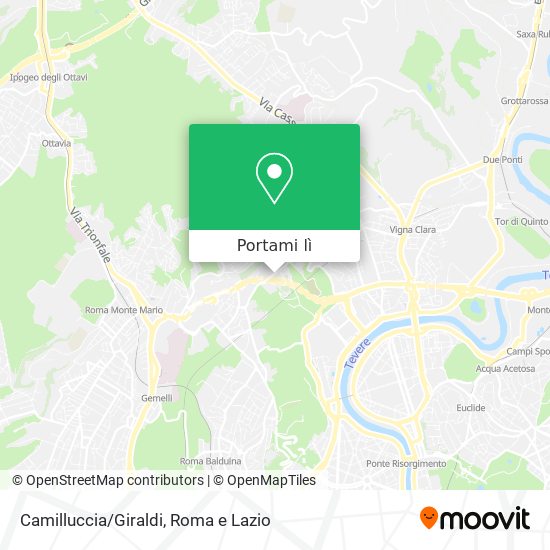 Mappa Camilluccia/Giraldi