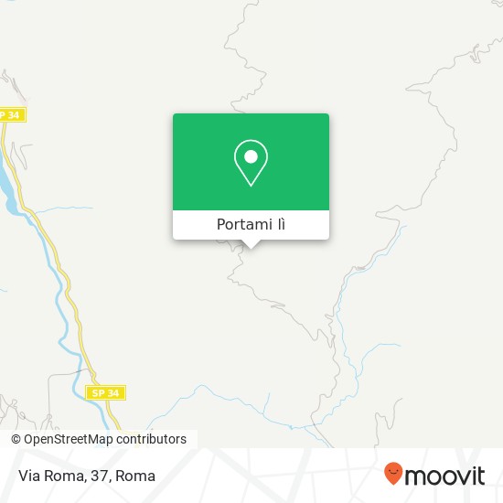 Mappa Via Roma, 37
