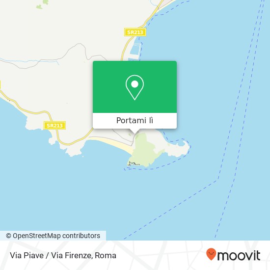 Mappa Via Piave / Via Firenze