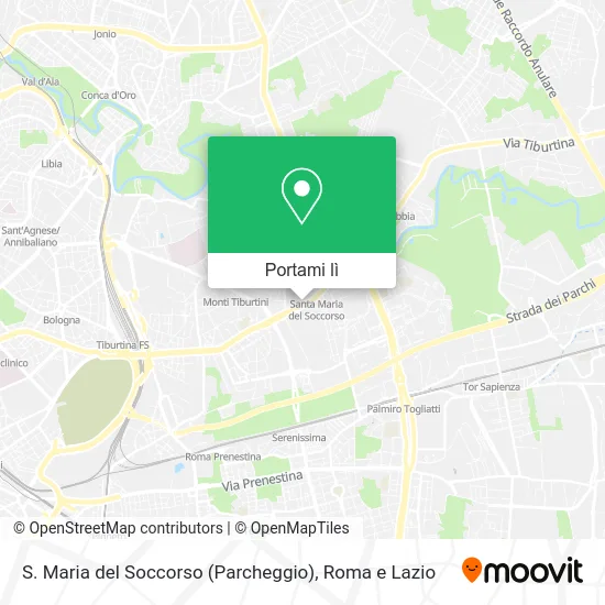 Mappa S. Maria del Soccorso (Parcheggio)