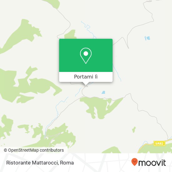 Mappa Ristorante Mattarocci
