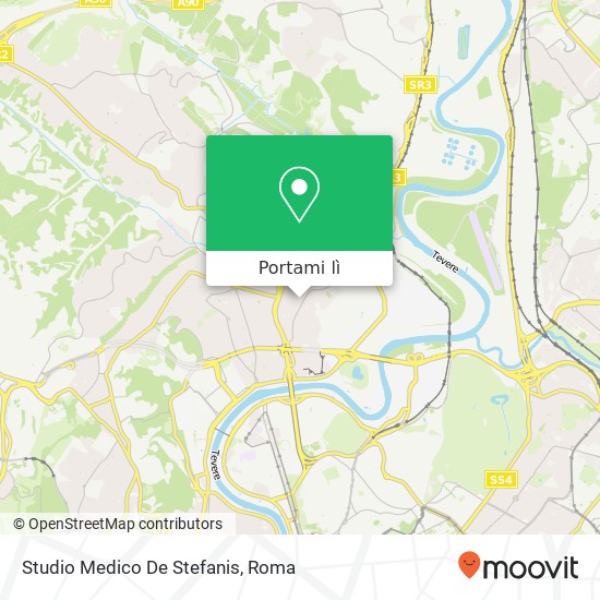 Mappa Studio Medico De Stefanis