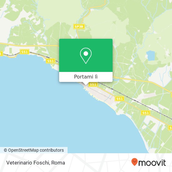 Mappa Veterinario Foschi