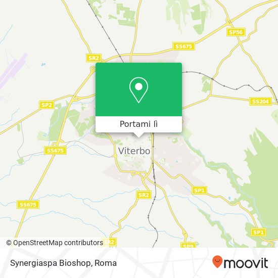 Mappa Synergiaspa Bioshop