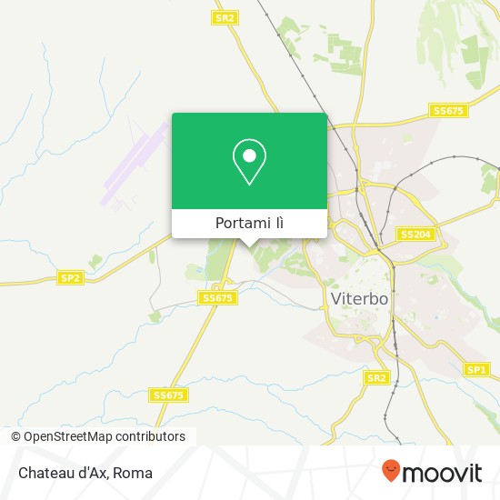 Mappa Chateau d'Ax