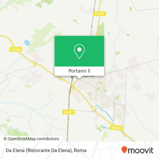 Mappa Da Elena (Ristorante Da Elena)