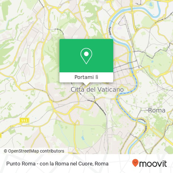 Mappa Punto Roma - con la Roma nel Cuore